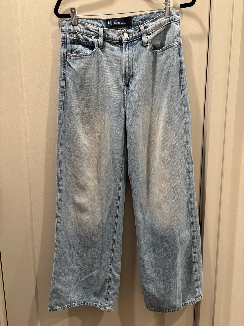 GAP Supersoft High Rise Wide Leg Jeans